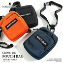 マキャベリック バッグ メンズ [期間SALE] MAKAVELIC/マキャベリック ポーチバッグ TRUCKS CROSS-TIE POUCH BAG 3108-10507[メンズ バッグ ショルダー ウエストポーチ ボディバッグ ウエストバッグ カラビナ 止水ファスナー コーデュラ おしゃれ かっこいい 冬服 冬物 冬 大人 彼氏 プレゼント]