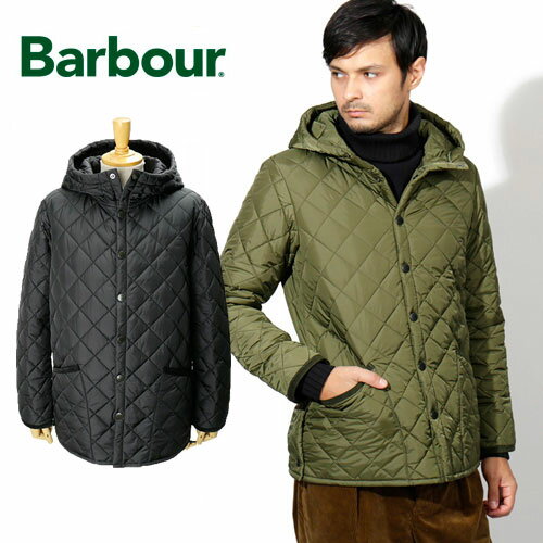 [22年春SALE]Barbour/バブアー リッズデール キルティングジャケット フーデッドパーカー HOODED PARKA LIDDESDALE SL NYLON SMQ0014[メンズ ジャケット ナイロン リッツデイル 中綿 軽量 バーブァー おしゃれ かっこいい 冬服 冬物 冬 大人 彼氏 プレゼント]