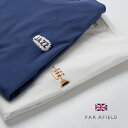 FAR AFIELD/ファー アフィールド ワンポイント 胸刺繍 Tシャツ Embroidered T-Shirt AFTS048 AFTS045