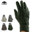 BLACK SHEEP/ブラックシープ ニットグローブ Aran Glove Hand Knit GB07[23年秋冬新作 メンズ ニット 手袋 グローブ ウール オイルド・ウール 耐水 防水 おしゃれ かっこいい 紳士 秋服 秋物 秋 冬服 冬物 冬 大人 彼氏 プレゼント]