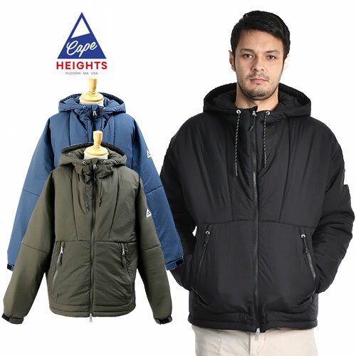 期間SALE Cape HEIGHTS/ケープハイツ SOLVERSTON Nylon Jacket 中綿ジャケット CHM11183222107 メンズ ブルゾン 暖かい 軽い おしゃれ かっこいい 雑誌掲載 秋服 秋物 秋冬服 冬物 冬 大人 彼氏 プレゼント