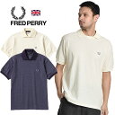 FRED PERRY/フレッドペリー TEXTURE PIQUE SHIRT ポロシャツ F1891 ソロテックス ストレッチ 吸湿速乾性 メンズ 半袖 ワンポイント 刺繍 綿麻 SOLO リラックス 爽快 おしゃれ かっこいい 英国 UK 春服 春物 春 夏服 夏物 夏 大人 彼氏 プレゼント