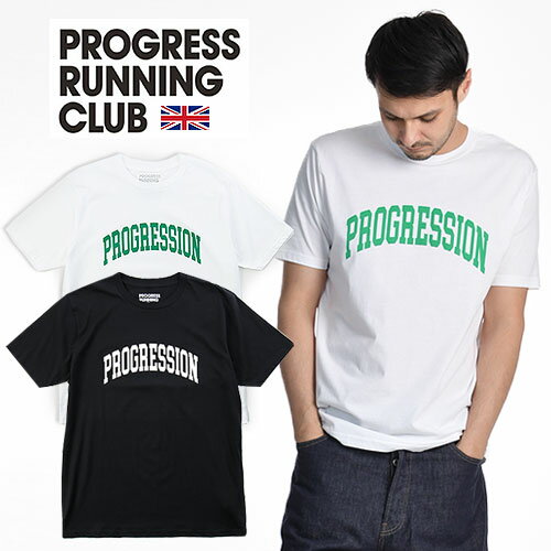 The Progress Running Club/プログレス ランニングクラブ PRC PROGRESS ARCH T-Shirts Tシャツ T-Shirt