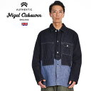 Nigel Cabourn/ナイジェル・ケーボン UTILITY SHIRT TYPE2 10OZ DENIM 80470010015