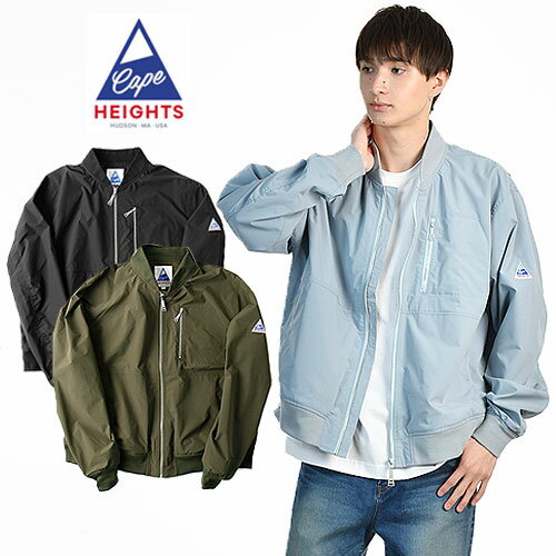  Cape HEIGHTS/ケープハイツ LUX TECH BOMBER JACKET CHM111791122 ナイロンジャケット マイクロリップストップ ソボマージャケット