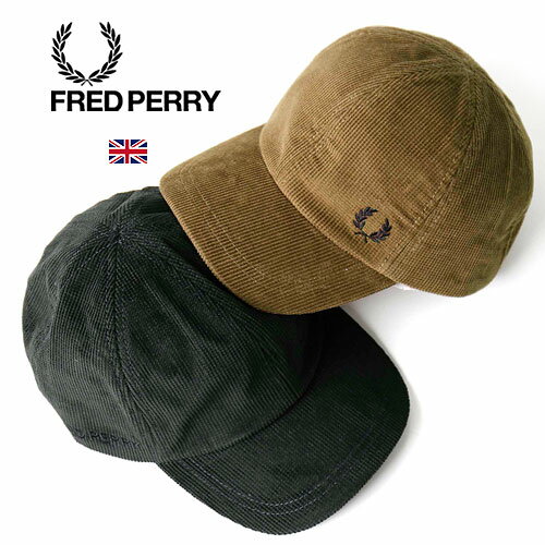 FRED PERRY/եåɥڥ꡼ DUAL BRANDED WAFFLE CORD CAP ǥå HW6686 åȥ...