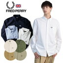 フレッドペリー 服 メンズ FRED PERRY/フレッドペリー オックスフォードシャツ OXFORD SHIRT M5516[24年秋冬新作 メンズ シャツ 長袖シャツ レギュラーシャツ ボタンダウン 刺繍 英国 イギリス ビジネスシャツ 綿100％ おしゃれ かっこいい 通年 春 秋物 冬 大人 彼氏 プレゼント]