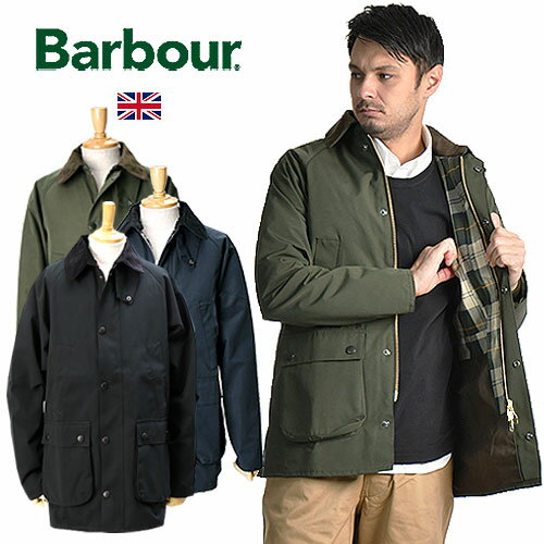 バブアー コート メンズ Barbour/バブアー ビデイルジャケット BEDALE SL(non oil) ノンワックス MCA0784[23年秋冬新作 メンズ ブルゾン ジャケット バーブァー アウトドア おしゃれ かっこいい 紳士 秋服 秋物 秋 冬服 冬物 冬 大人 彼氏 プレゼント ブラック Black]