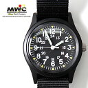 MWC WATCH/ミリタリーウォッチ リストウォッチ NAM/VN メンズ 腕時計 軍用時計 MWC時計 ベトナム戦争 モデル 1960-70s 復刻 ディスポーザブル ボーイズサイズ クォーツ スイス NATOナイロンベルト