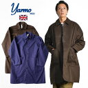 期間SALE Yarmo/ヤーモ THE UNIFORM DUSTER COAT ダスターコート YM-2232(YM-2) 23年秋冬新作 メンズ ブリスベンモス ワークコート オーバーサイズ イギリス イングランド 英国製 コットン 羽織り 一重 おしゃれ かっこいい 秋服 冬服 大人 プレゼント