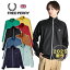 25年秋新作 FREDPERRY/フレッドペリー ローレルマーク トラックジャケット LAUREL TAPED TRACK JACKET ..
