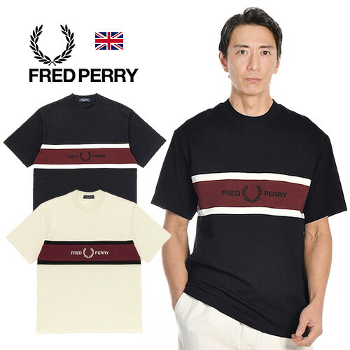 26年春夏新作 FRED PERRY/フレッドペリー EMBROIDERED PANEL