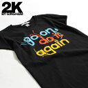 [期間SALE] 2K/ツーケー アートデザインTシャツ 04AHY002[レディース 半袖 Tシャツ ティーシャツ カットソー おしゃれ かっこいい 紳士 秋服 秋物 秋 冬服 冬物 冬 大人 彼氏 プレゼント]◆60%～