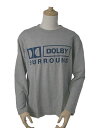  DOLBY DIGITAL/ドルビーデジタル ロングスリーブTシャツ レディスサイズ グレー DBL8101◆50%～59%