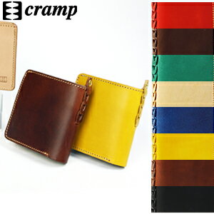 [期間SALE] cramp/クランプ 折りたたみ ウォレット cr-115[メンズ 折りたたみ財布 二つ折り財布 ショー..