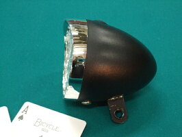 【♠5card限定】【小型タイプ】【バスケット取付けタイプ】【プラスチック製】【3LEDチップ】【明るさ★★★】【単4電池3本】ビーチクルーザー砲弾型ライトバレットLEDライト電池付属!!♠ジャックポット湘南