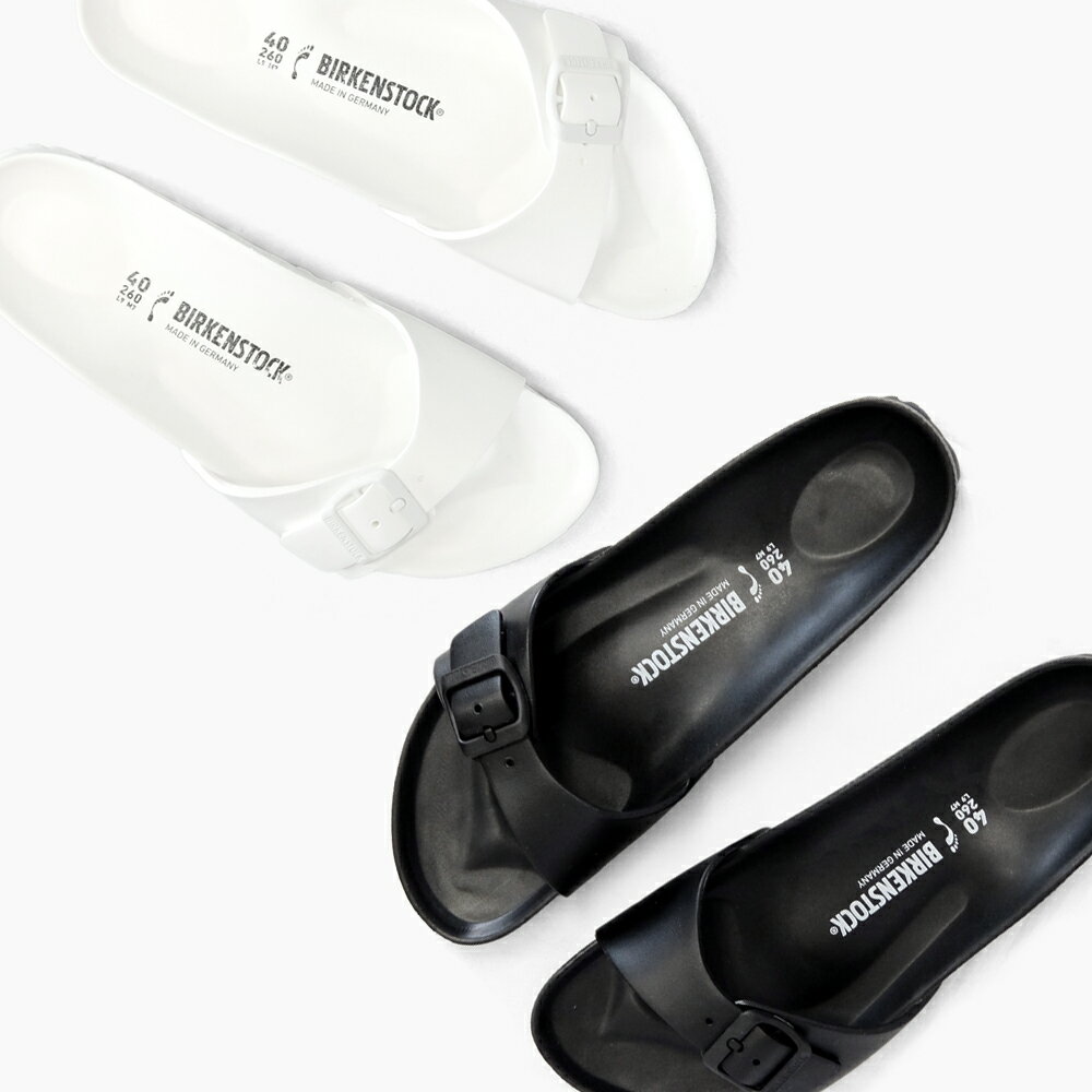 BIRKENSTOCK ビルケンシュトック MADRID EVA マドリッド レディース メンズ WHITE ホワイト 白 BLACK ブラック 黒 サンダル 幅狭 幅広 BIRKEN ビルケンストック ビルケンサンダルのサムネイル