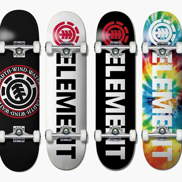【スケボー コンプリート 7.375 7.75 8】ELEMENT COMPLETE DECK エレメント デッキ スケートボード 子供 キッズ SKATEBOARDING スケートブランド