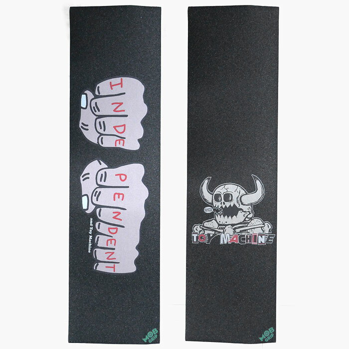 MOBGRIP INDEPENDENT TOY MACHINE モブグリップ デッキテープ デザイン グリップテープ スケートボード インディペンデント トイマシーン コラボ