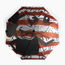 yPzDIAMOND SUPPLY MICKEY KIETH HARING RED STRIPES UMBRELLA _ChTvC ~bL[}EX L[XEwO Au  XgCv LN^[ jp