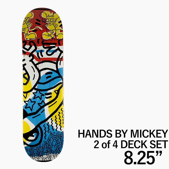 �ڥ����ܡ� �ǥå���DIAMOND X KEITH HARING HANDS BY MICKEY[��������ɥ��ץ饤 �ߥå��� �������إ�� �ǥå� ���å�][�������ȥܡ��� �ߥå����ޥ��� �����]
