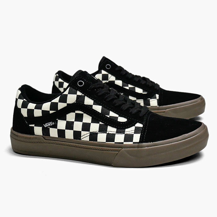 VANS BMX OLD SKOOL VN0005UZ39L[バンズ オールドスクール ビーエムエックス][メンズ/スニーカー/スエード/キャンバス/チェッカーボード柄/白黒/自転車/ヴァンズ/USA企画/新作]