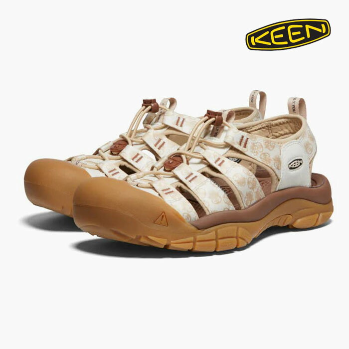 KEEN NEWPORT RETRO M/1027453 W/1027456[キーン ニューポート レトロ][サンダル/メンズ/レディース/ベージュ/茶色/アウトドア/コラボ/SMOKEY BEAR]