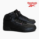 REEBOK リーボック ハイカット スニーカー EX-O-FIT HI BLACK 3478 黒 レザー REEBOK CLASSIC リーボッククラシック