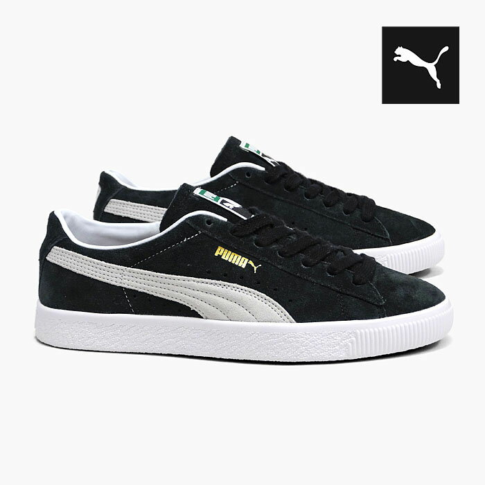 【プーマ スエード】PUMA SUEDE VTG 374921-05 プーマ スウェード ヴィンテージ 黒 スニーカー/メンズ/スエード/ビンテージ/2021春夏