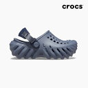 クロックス サンダル ベビー エコークロッグ CROCS TODDLER ECHO CLOG STORM 208191 4EA トドラー ネイビー サポ 軽量 赤ちゃん 靴