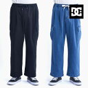 【DC ワイドパンツ】DC 23 SUPER WIDE CARGO PANT DPT231026 ディーシ−シューズ スーパー ワイド カーゴパンツ 黒 青 インディゴブルー DCシューズ メンズ スケートパンツ