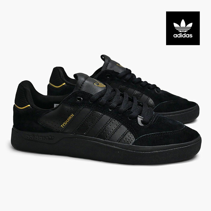 【並行輸入品】ADIDAS SKATEBOARDING TYSHAWN LOW GW3178[アディダス タイショーン][黒 スケートボードシューズ スエード メンズ]