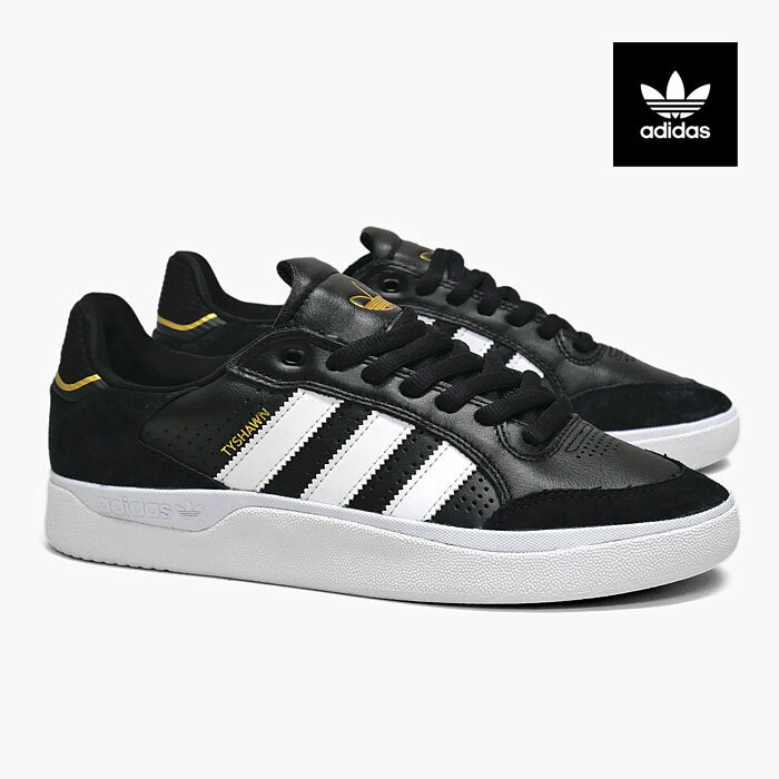 ADIDAS SKATEBOARDING TYSHAWN LOW GW4891[アディダス タイショーン ローカット][黒白 スケートボードシューズ スエード レザー メンズ スケシュー スニーカー]