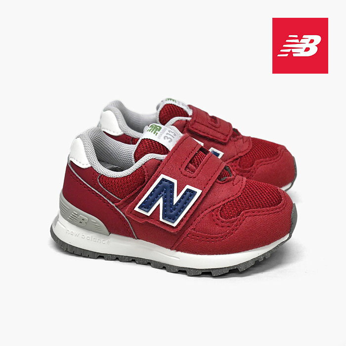 ニューバランス キッズ NEW BALANCE IO313JB[スニーカー キッズ インファント 子供靴 ベビーシューズ 赤]