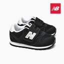 ニューバランス ベビー キッズ NEW BALANCE IZ373KB2 スニーカー キッズ インファント 子供靴 ベビーシューズ 黒 フォーマル