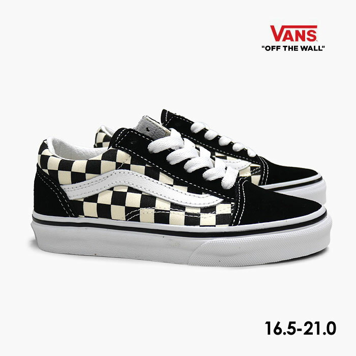 【毎日発送】バンズ オールドスクール キッズ VANS OLD SKOOL K VN0A38HBP0S ヴァンズ スニーカー キッズシューズ 黒白 チェック US企画 子供靴