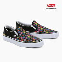 バンズ スリッポン 花柄 VANS CLASSIC SLIP-ON VN0A5JLXY28[ヴァンズ スニーカー レディース キャンバス 黒 白 US企画]