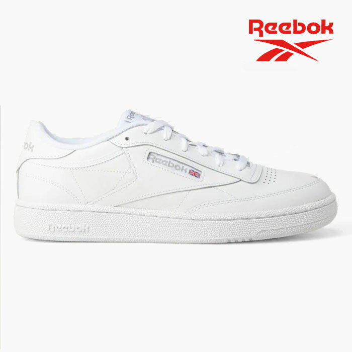 【毎日発送】リーボック メンズ スニーカー クラブシー85 REEBOK CLUB C 85 100000154 白 レザー クラシック 定番 本革