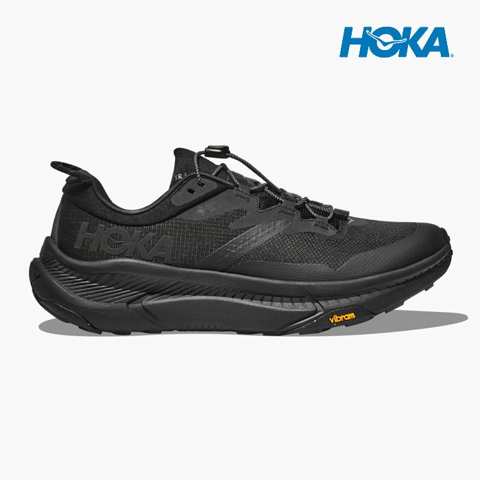 【毎日発送】ホカオネオネ HOKA ONE ONE ゴアテックス 厚底 スニーカー メンズ 黒 トランスポート TRANSPORT GTX 1133957-BLCKB