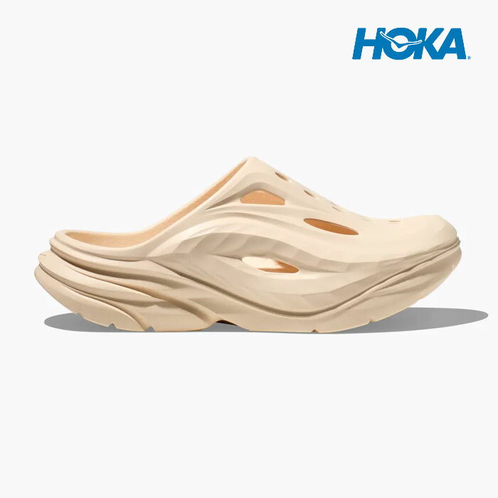 ホカオネオネ サンダル HOKA ONE ONE ORA RECOVERY MULE 1147951 VLV ホカ オラ リカバリー ミュール レディース 厚底 ベージュ リカバリーサンダル スリッポン クロッグ