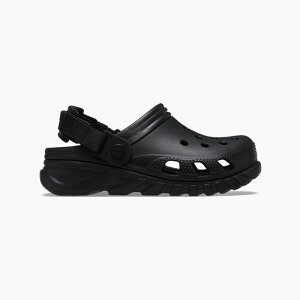 【毎日発送】クロックス キッズ デュエット マックス クロッグ CROCS KIDS DUET MAX II CLOG BLACK 208774 001 サンダル ボーイズ ガールズ 黒 サポ 軽量