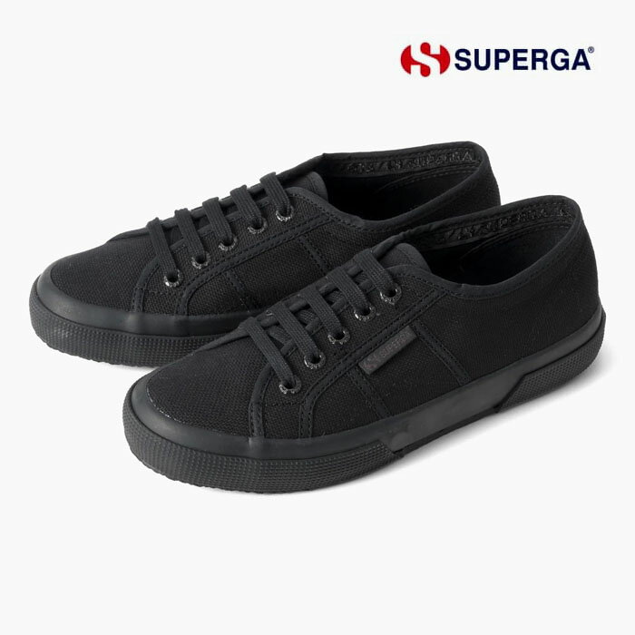 スペルガ スペルガ 2750 スニーカー SUPERGA 2750-COTU CLASSIC S000010 997 レディース オールブラック 黒 ユニセックス キャンバス 定番