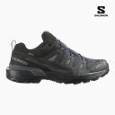 【毎日発送】サロモン レディース ハイキングシューズ 新作 SALOMON X ULTRA 360 LEATHER GORE-TEX 黒 ネイビー レザー ゴア...