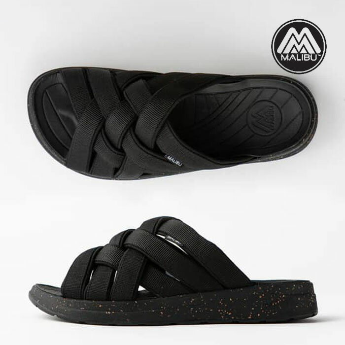 マリブサンダル ズマ MALIBU SANDALS ZUMA LX RECYCLED MS025010 ブラック メンズ レディース サンダル..
