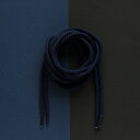 【毎日発送】GETABACO ROPE LACES DARK NAVY[ゲタバコ ロープレース 5mm/120cm ダークネイビー/黒紺][シューレース/靴紐/日本製/丸紐/スニーカー] 2