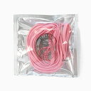 【毎日発送】GETABACO COTTON LACES PINK[ゲタバコ コットンレース 5mm/120cm ピンク][シューレース/靴紐/日本製/平紐/スニーカー]