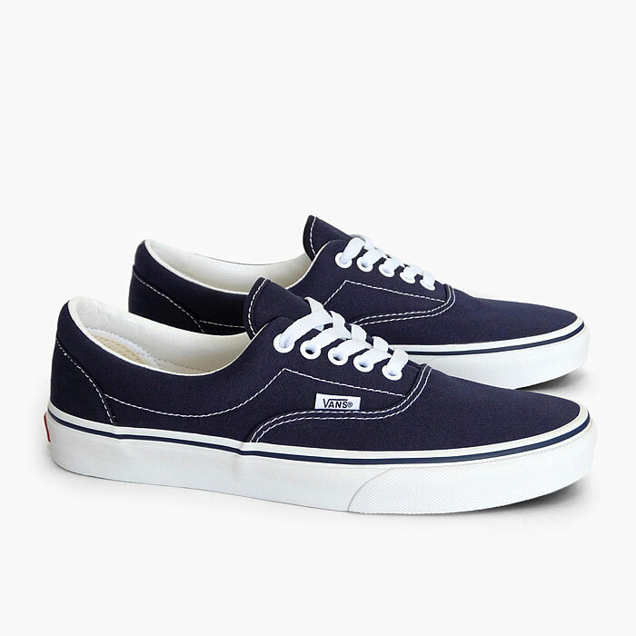 バンズ エラ レディース スニーカー VANS ERA NAVY/WHITE VN000EWZNVY VN-0EWZNVY ヴァンズ ネイビー 紺色 LADIES SNEAKER USA企画 プレゼント