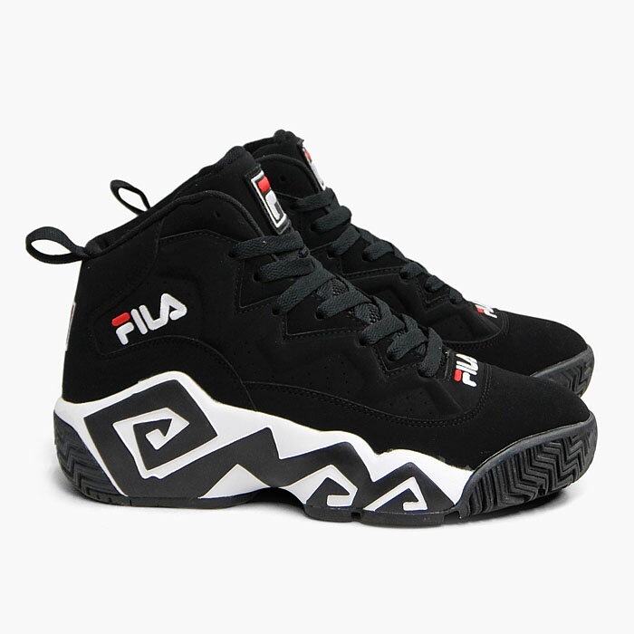 FILA MB FHE102 0001 フィラ マッシュバーン ブラック スニーカー メンズ レディース NBA シグネチャーモデル 黒 厚底 靴