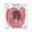 【毎日発送】GETABACO ROPE LACES RED[ゲタバコ ロープレース 5mm/120cm 赤白][シューレース/靴紐/日本製/丸紐/スニーカー] その1