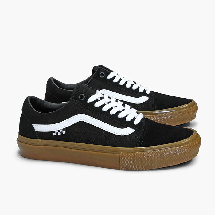 VANS SKATE OLD SKOOL VN0A5FCBB9M[バンズ スケートオールドスクール][レディース/ヴァンズ/スニーカー/スエード/黒ガムソール/PRO/プロ/USA企画/プレゼント]